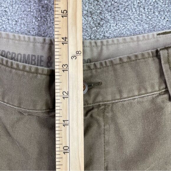Abercrombie & Fitch Pants Men's 36X32* Tan Weathered Chino Straight Casual - Picture 12 of 15